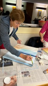 2023 Acrylmalkurs St. Margaretha Herschbach im 11