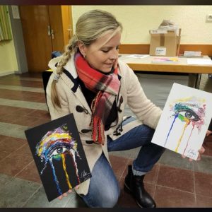 2023 Acrylmalkurs St. Margaretha Herschbach im 19