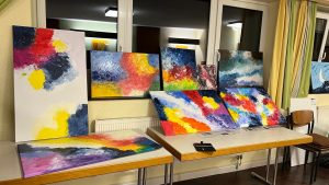 2023 Acrylmalkurs St. Margaretha Herschbach im 8