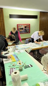 Acrylmalkurs Erwachsenenbildung Kirche St. Margaretha 10