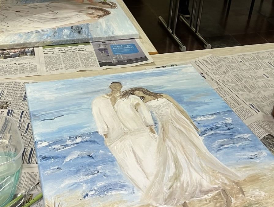 2022 – Acrylmalkurs – St. Margaretha, Herschbach im Westerwald