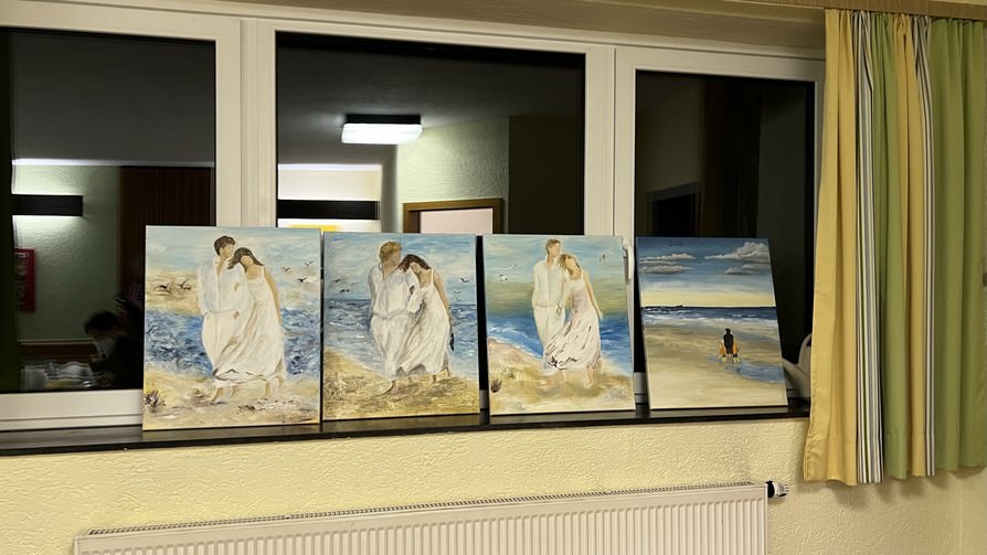 Acrylmalkurs Erwachsenenbildung Kirche St. Margaretha 15