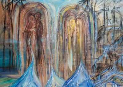 Bianca Thorn - Kunst und Malerei in Holzappel 176 Spiritualität in blau