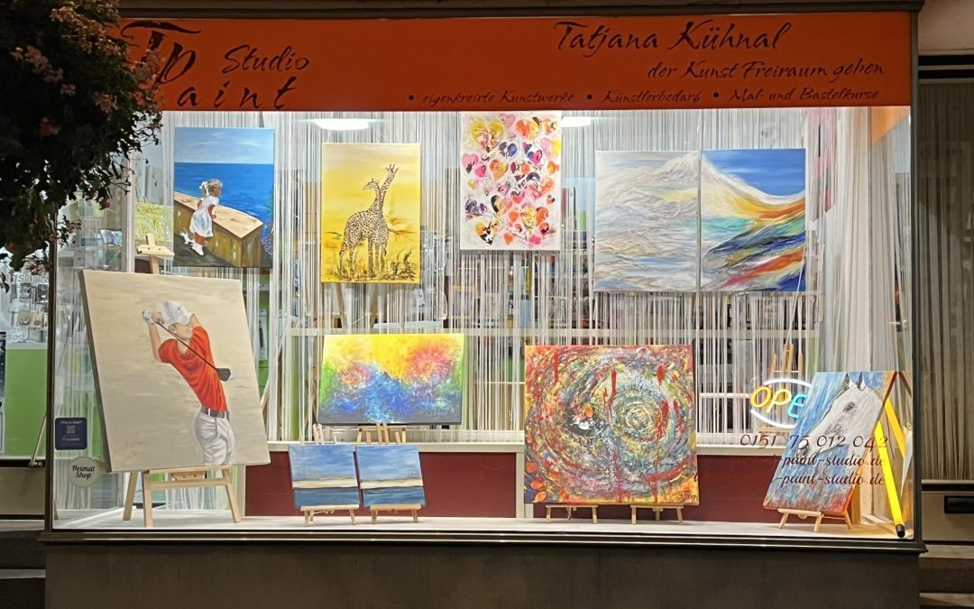2024 – Ausstellung Schaufenster T-Point Studio, Diez