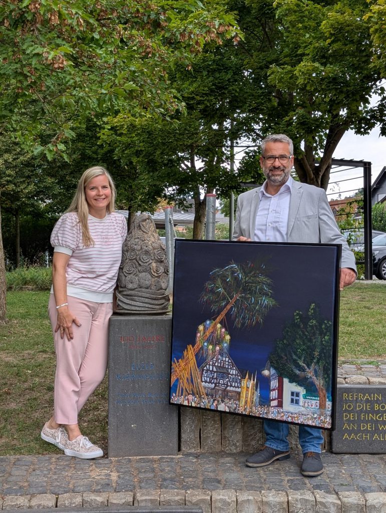 Kirmesüberraschung im Elzer Rathaus