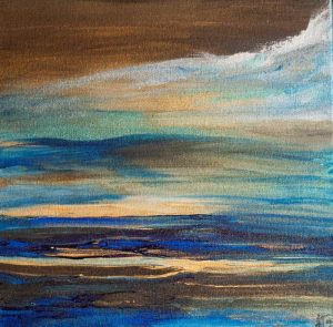 Bianca Thorn - Kunst und Malerei in Holzappel 18 Stimmung über dem Meer