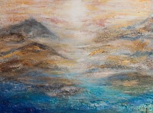 Bianca Thorn - Kunst und Malerei in Holzappel 17 Stimmung über dem Meer