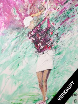 Bianca Thorn - Kunst und Malerei in Holzappel 31 Die Golferin