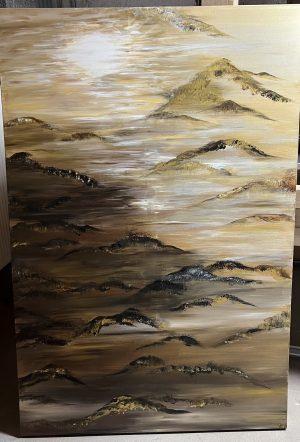 1,20 x 1,00 m Abendstimmung