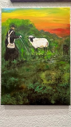 Bianca Thorn - Kunst und Malerei in Holzappel 122 Das Schaf