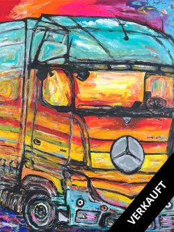 Bianca Thorn - Kunst und Malerei in Holzappel 168 Der LKW