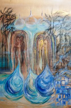 Bianca Thorn - Kunst und Malerei in Holzappel 121 Spiritualität in blau