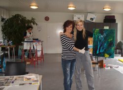 Bianca Thorn - Kunst und Malerei in Holzappel 134 Malkurs Nassau + Liane Bellmann