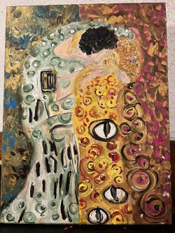 Bianca Thorn - Kunst und Malerei in Holzappel 124 Der Kuss