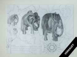 Bianca Thorn - Kunst und Malerei in Holzappel 144 Elefantenliebe